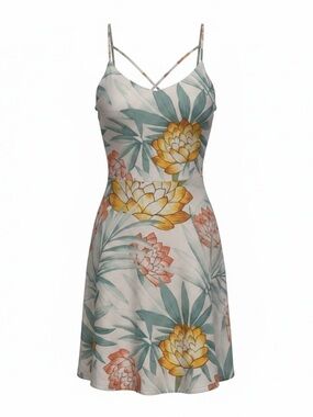 ⭐️ Forever 21 - LIKE NEW  - summer dress with spaghetti straps. Size small.